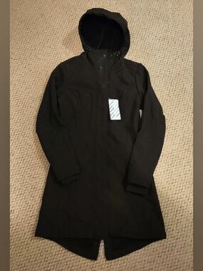 NWT BENCH Black Hooded Fall Jacket XS